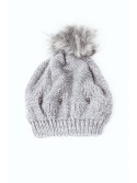 Dark gray winter hat C8 - Online store - Boutique